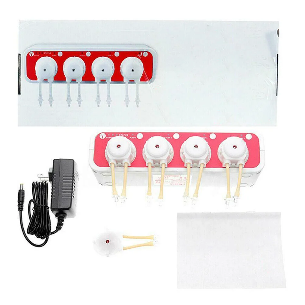 

Pet Supplies Titration Peristaltic DIY Low Voltage Remote Control Infusion Dosing Pump Safe Marine WIFI Programmable Automatic