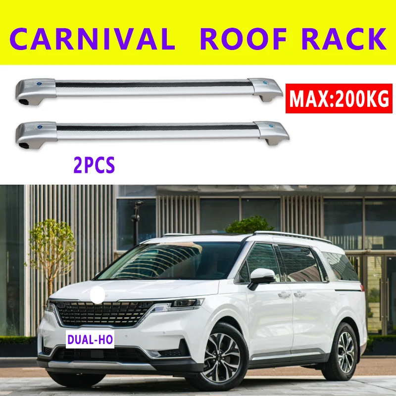 2pcs Roof Barsfor Kia Carnival / Sedona (yp) Mpv [2021today]aluminum