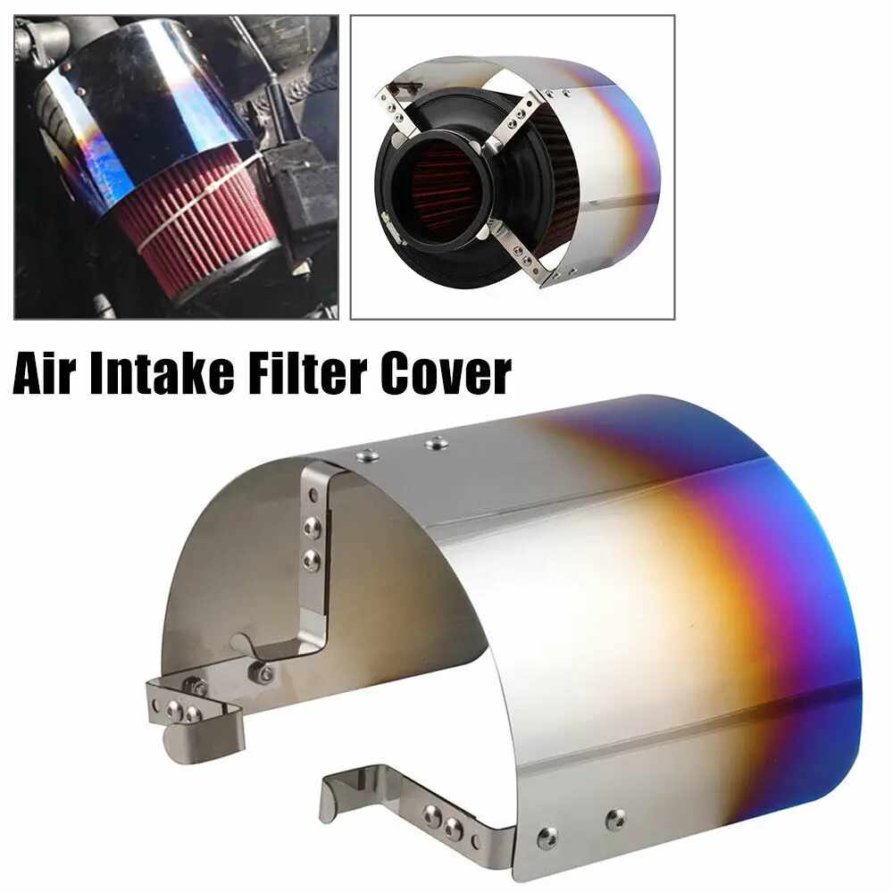 

T304 Stainless Steel Filter heat shield Air Cover Universal Replacement