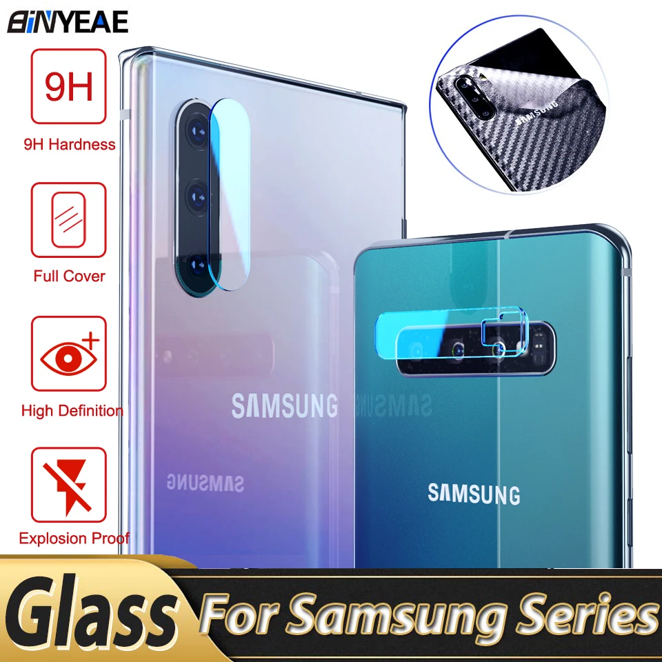 Защита объектива камеры для Samsung Galaxy Note 10 S10 Plus Lite S20 Ultra Закаленное стекло Защитная