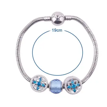 

1 Strand 304 Stainless Steel Snake Chain European Style Bracelets Jewelry Making