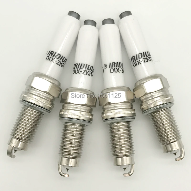 4 6 шт. иридиевая Свеча зажигания DIX-ZKR7 для ZKER6A-10EG EA211 PZKER7A8EGS 04E905612 94968 04E905601B ZUENDKERZE