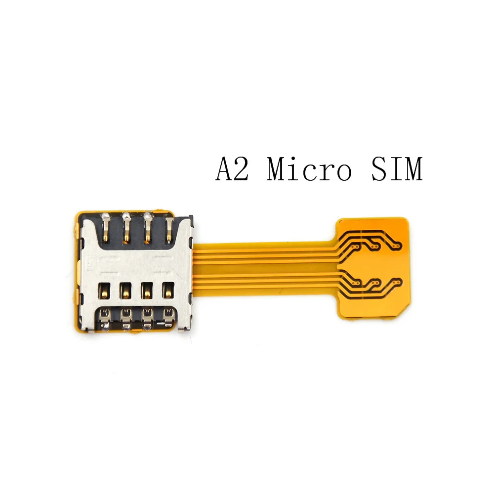 Double Dual Sim Card Micro Sd Adapter For Android Extender 2 Nano Micro Sim  Adapter For Xiaomi Redmi For Samsung Phone - Memory Card Readers & Adapters  - AliExpress