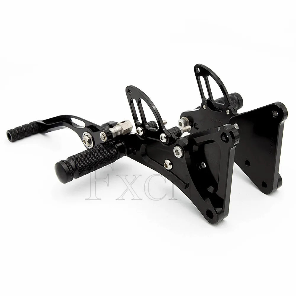 Aluminum Motorcycle Rearset Footpeg Pedal Foot Peg Adjustable Footrest Rear Set Footrest For BUELL XB9S XB12S XB9R XB12R motorcycle accessories,motorcycle footrests,motorcycle foot pedals