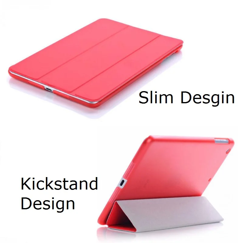 Fino para Ipad 2023 2023 97 Ipad ° A1822 A1893 Case Suporte de Pvc Transparente Case - Imagem 2