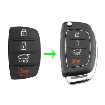 

Car Key Shell Case 4 Buttons Flip Folding Remote Pad for Hyundai Hyundai I30 i35 iX20 Solaris Verna for Kia RIO K2 K5 Sportage
