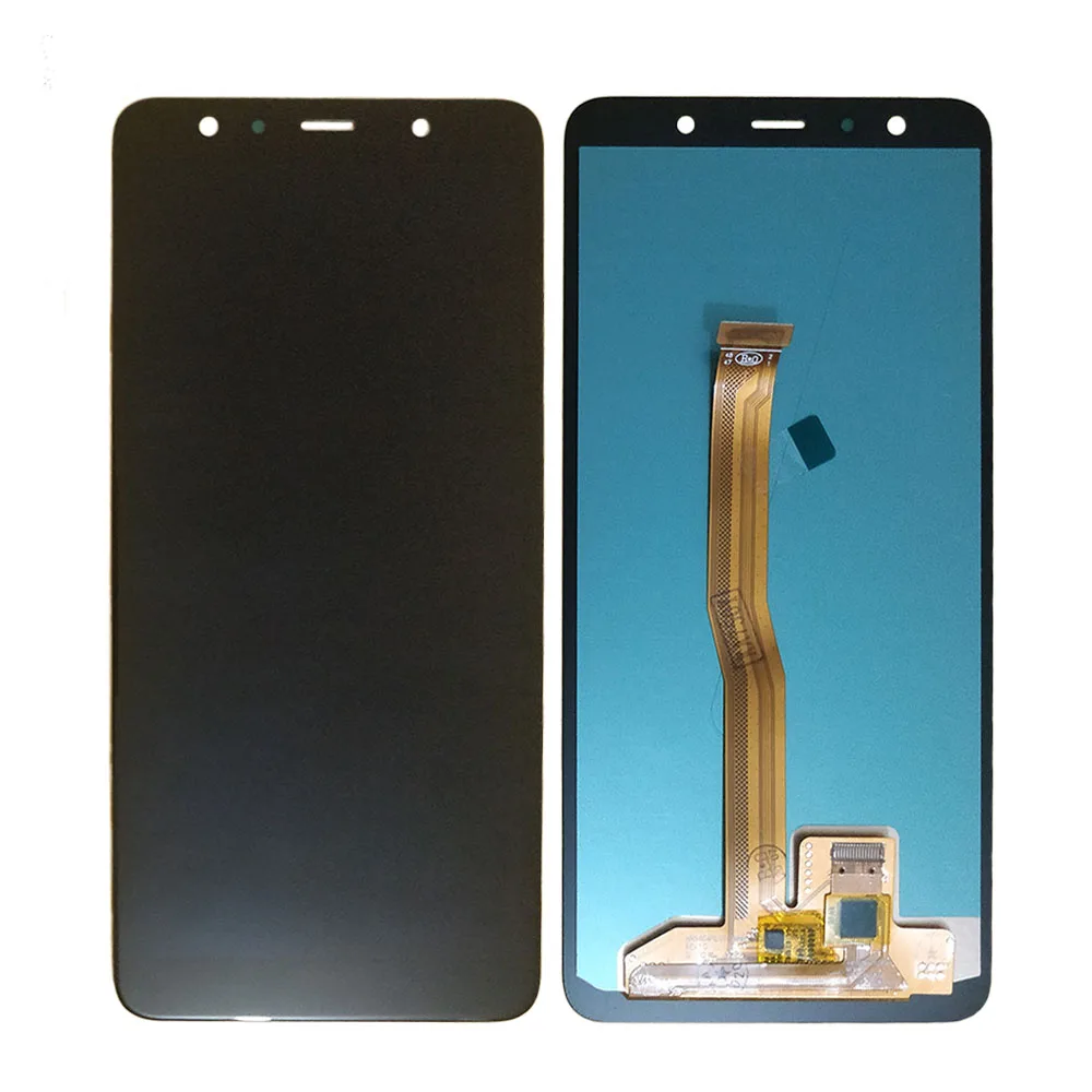 ЖК-дисплей 6 0 дюйма для SAMSUNG GALAXY A7 2018 A750 A750F SM-A750F дисплей с сенсорным экраном и