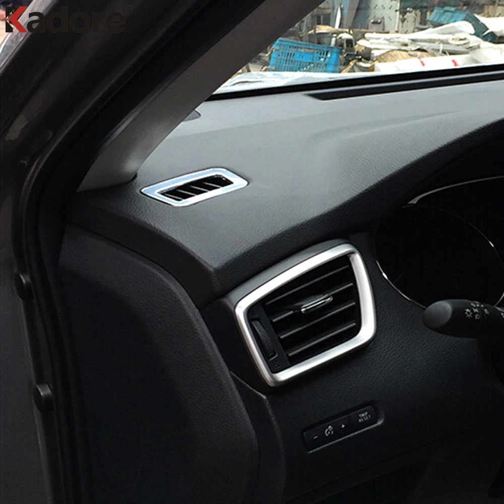 Для Nissan Qashqai 2014 2015 2016 2017 2018 ABS Матовый автомобильный Кондиционер вентиляционное