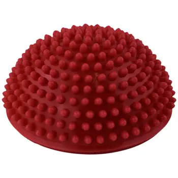 

Yoga Half Ball Physical Fitness Appliance Exercise balance Ball point massage stepping stones balance pods GYM YoGa Pilates red