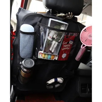 

Household Storage Bag Car Backseat Organizer With Touch Screen Tablet Holder Car Seat Back Protectors Great Travel Accessories