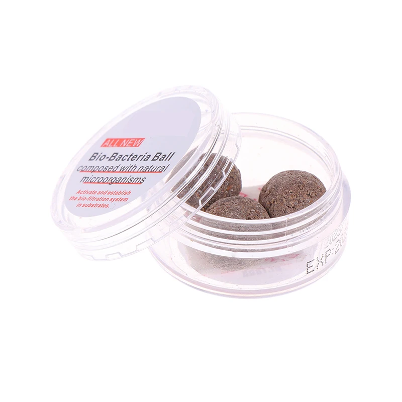 Water quality stabilizer nitrifying bacteria ball fish tank water purifier water purifying agent 3Pcs