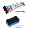 3pcs and 1pc eraser