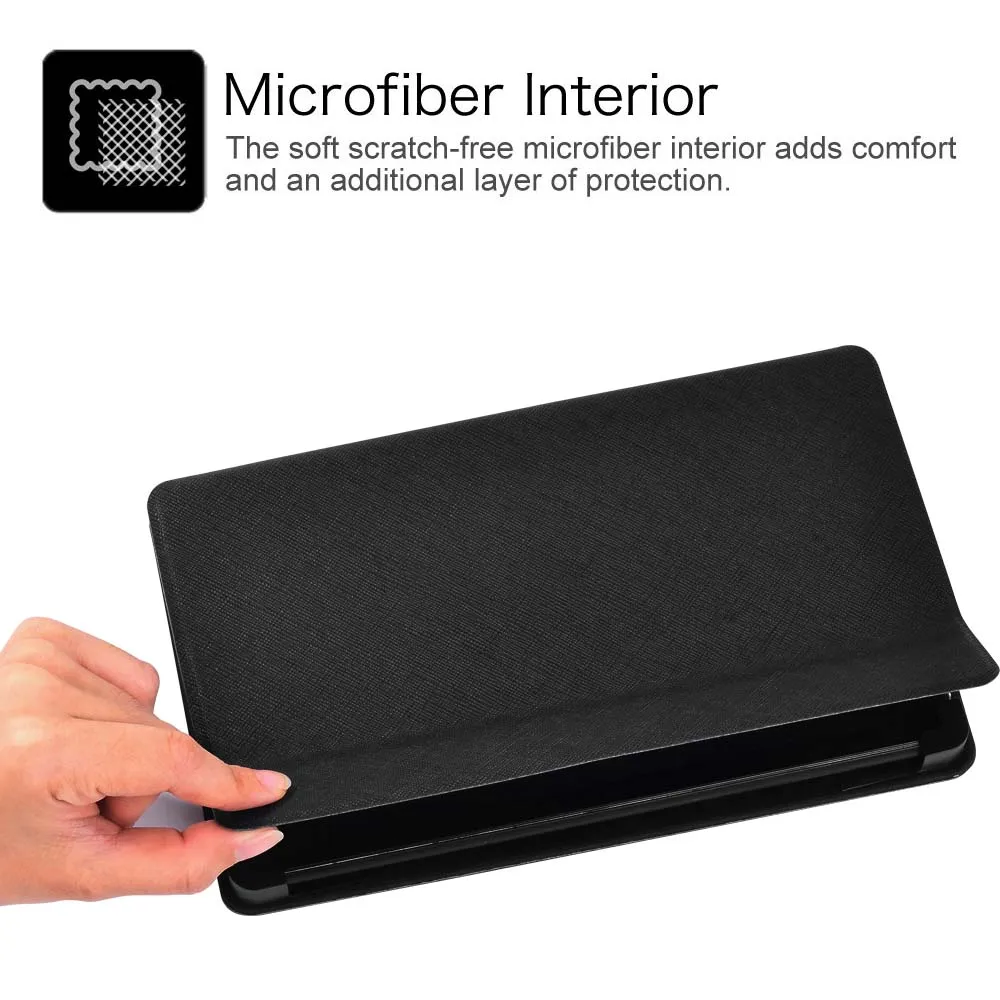flip couro tablet caso capa protetora + stylus