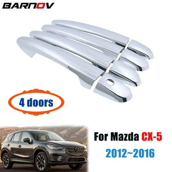

For Mazda CX 5 KE 2012~2016 Chrome Exterior Door Handle Cover Car Accessories Stickers Trim Set of 4Door 2013 2014 2015