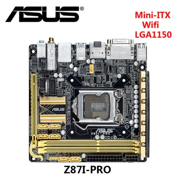 

Used ASUS MINI ITX HTPC Original Socket 1150 Z87 wifi motherboard Z87I-PRO desktop Board Mainboard Motherboard