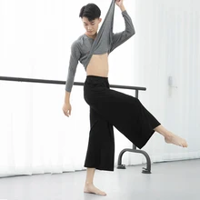 Special Price Latin Dance Wide leg pants Men Man teacher Ballroom Tango trousers Cha Salsa rumba modern Dance wear Yoga costumes Special Price Latin Dance Wide leg pants Men Man teacher Ballroom Tango trousers Cha Salsa rumba modern Dance wear Yoga costumes