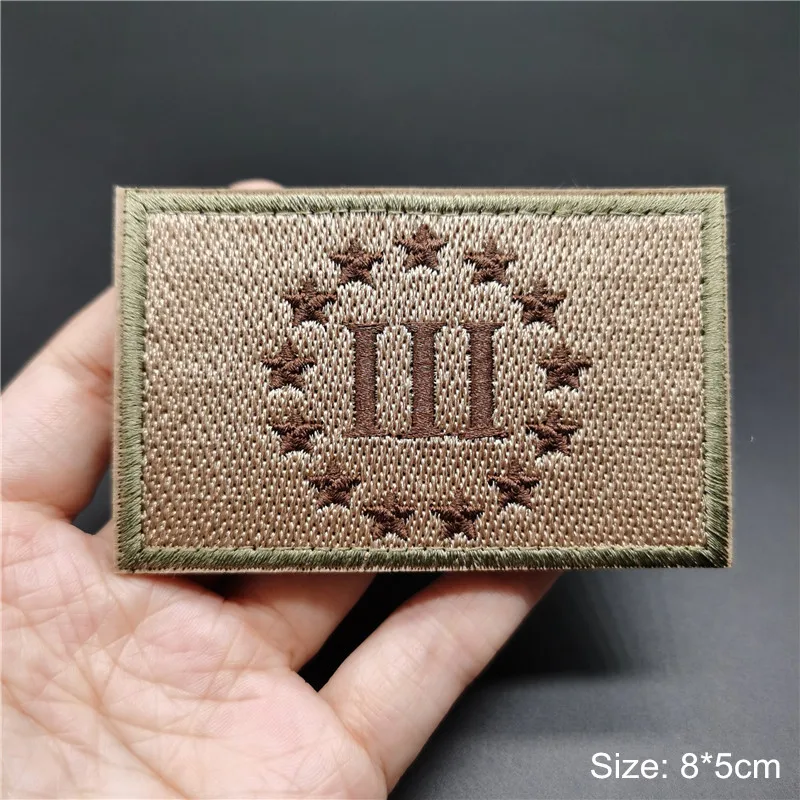 3D Tactical Patch Blood Type Group US ARMY Military Patches for Clothes Embroidered Badges Stickers on Backpack Stripes Applique 