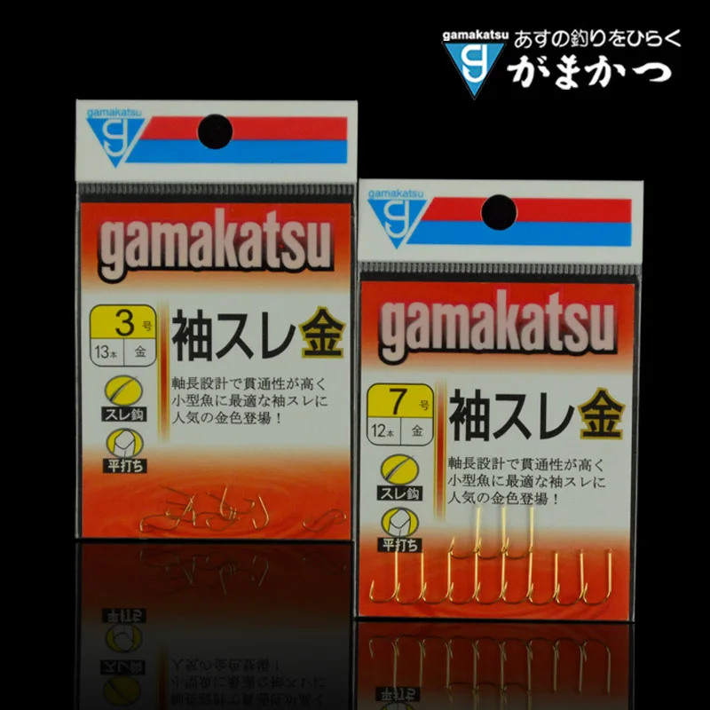 

Gamakatsu hook Sleeve gold Imports from Japan Gamakatsu non-Barbed hook smal lfish Authenticity Guaranteed