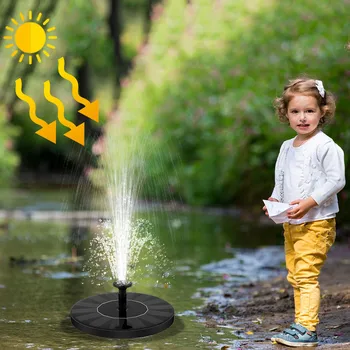 

Mini Solar Power Water Fountain Garden Pool Pond Outdoor Solar Panel Bird Bath Floating Water Fountain Pump Garden Decor
