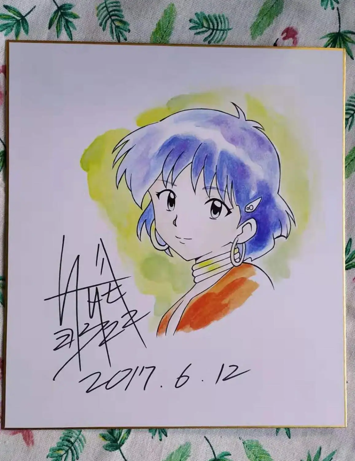 Ручная роспись Sadamoto Yoshiyuki Shikishi Art Board272* 242 мм J-POP 122019D