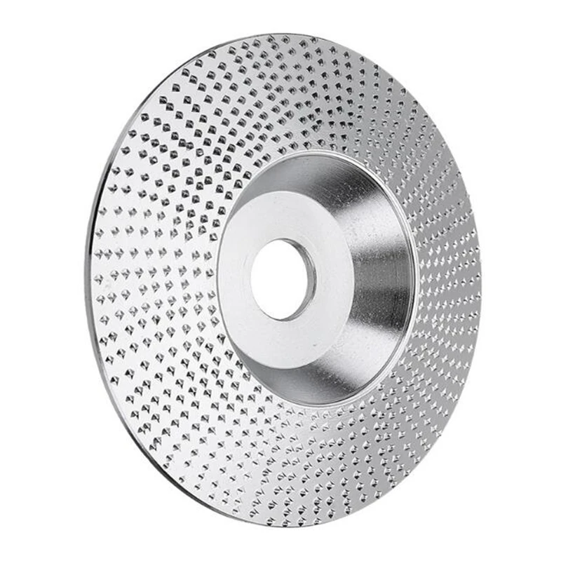 silver 100 mm Шлифовальный круг для дерева, шлифовальный диск, шлифовальный диск для резьбы по дереву, шлифовальный круг для углового покрытия из карбида вольфрама - Цвет: silver 100 mm