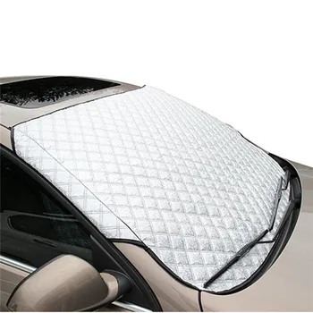 

Winter Car Windscreen Windshield Front Cover Anti Snow Frost Ice Shield Dust Protector Heat Sun Mat