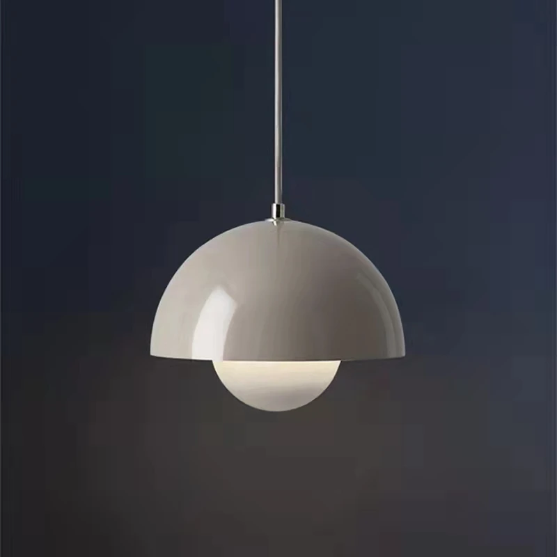 Danish Designer Pendant Lights Modern Colored Iron Hanging Lamp For Dining Room Bedroom Loft Nordic Bar Decor Kitchen Fixtures | Лампы и