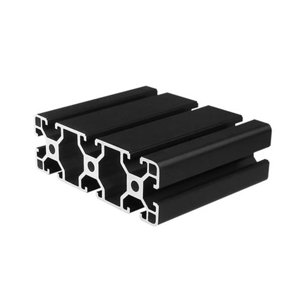 Trilho Linear Anodizado para a Impressora 3d do Cnc as Peças Perfil de Alumínio Extrusão Preta Padrão Europeu 40120