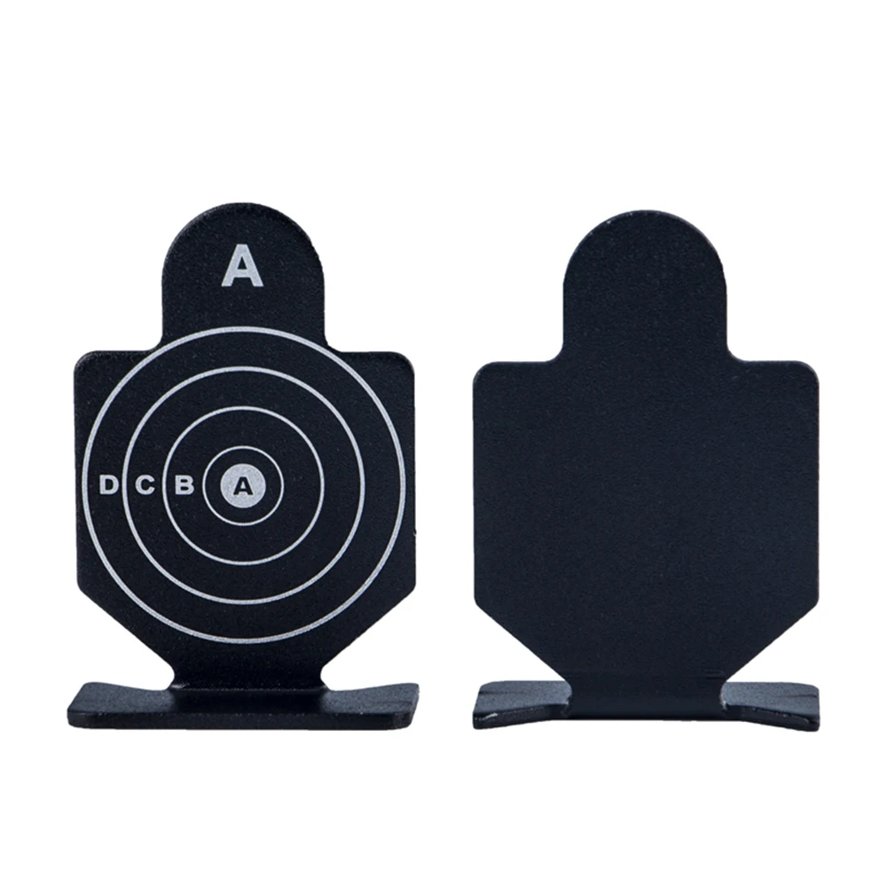 Тактильные вентиляторы наружная металлическая черная мишень для стрельбы (6 шт.) набор прочный Набор для стрельбы из лука целевой