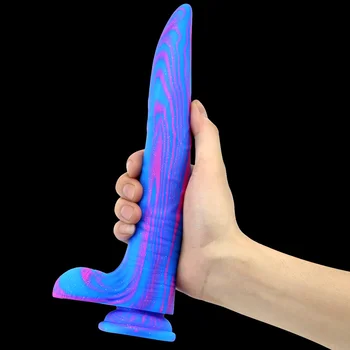27cm Realist Dildo Women Sex Toys Long Didlo Female Masturbation Dildoes Suction Cup Strap On Penis Consolador Femme Cock Gode 3