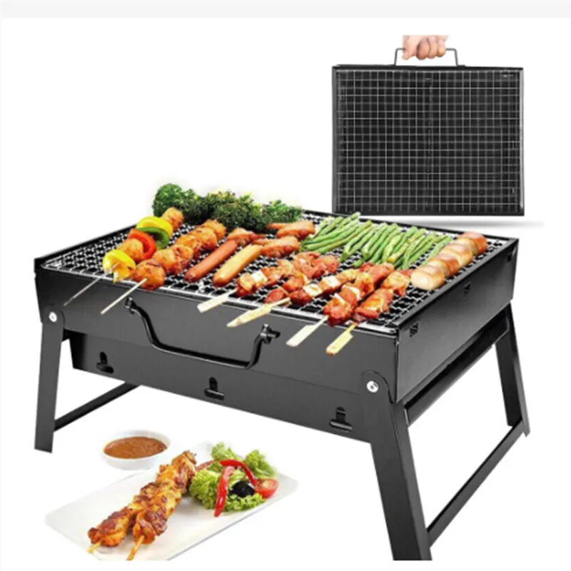 

2019 New Lightweight Multi-function Portable Outdoor BBQ Grill Camping Picnic Outdoor Stove Accessories Camp Cooking Supplies