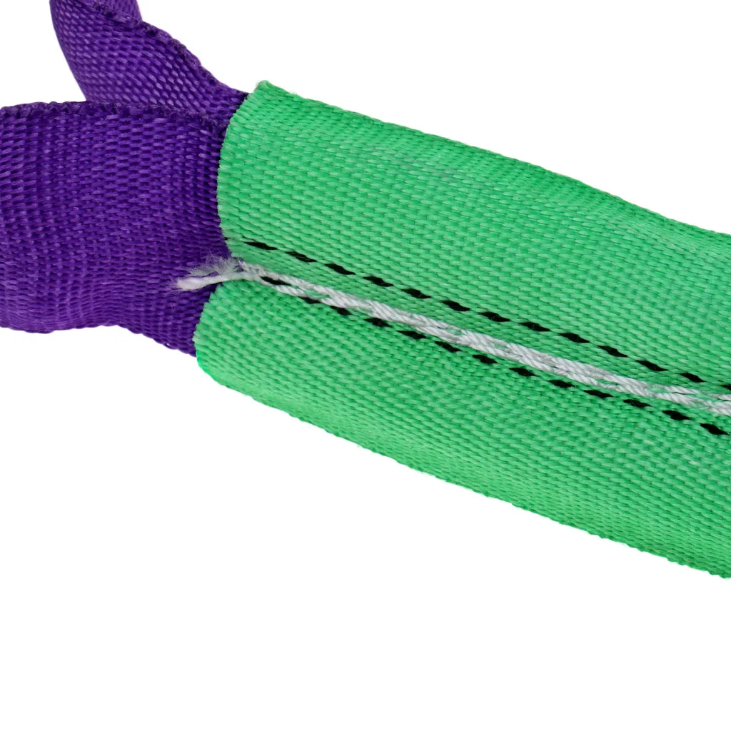 2 inch 3.3 ft Tow Strap Winch Lift Sling SUV Jeep Snatch Recovery Strap 4400 lbs Breaking Strength
