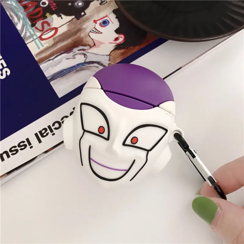 3D мультфильм Dragon Ball Felissa силиконовый наушник чехол для Apple AirPods 1/2 беспроводной Bluetooth гарнитура наушники чехол Брелок