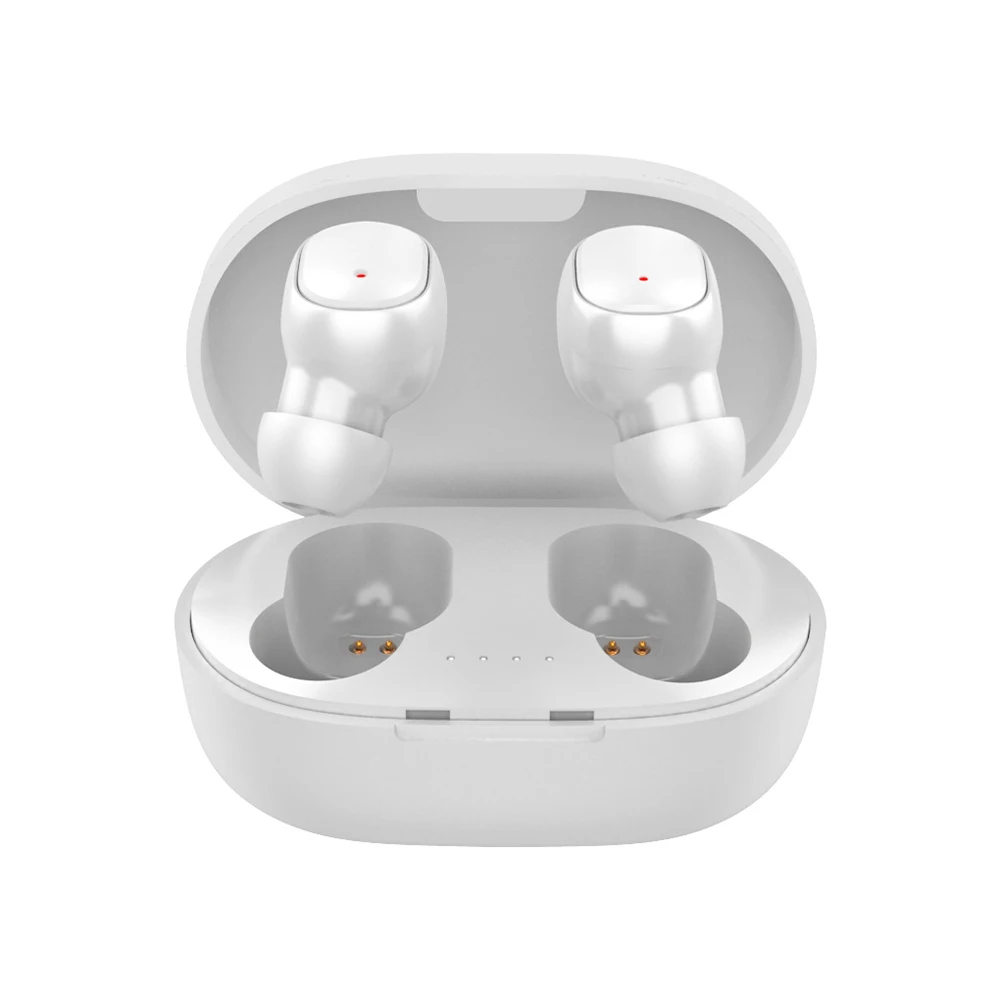 Wireless Headphones Earphones Mini In Ear Earbuds HiFi BT Stereo Built in Mic Noise Cancellation Waterproof with Charging Case