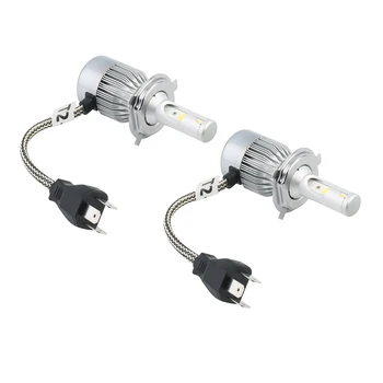 

2x H9 H8 H11 9005 9006 9007 H13 High Power Set Super Bright White Auto Car Headlamps Kit Plug & Play Canbus No Warning Bulb