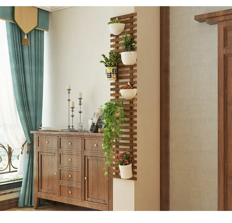 Flower Wall Frame Hanging Wall Flower Stand Balcony Wall Hanging