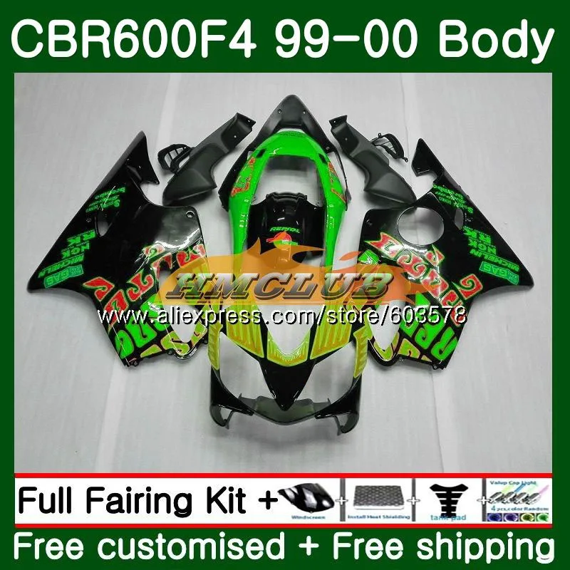 Средства ухода за кожей для HONDA CBR 600F4 CBR600 F 4 CBR 600 F4 1999 2000 69CL. 60 600CC CBR600F4 CBR 600 FS CBR600 F4 99 00 Repsol greenFairings