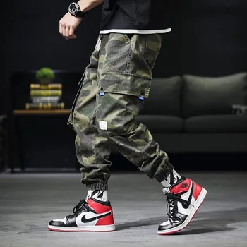 

Military Uniform Tactical Pants Multi Pockets Men's Cargo Pants Army Green Camouflage Workwear Uniform Military Clothing 3XL