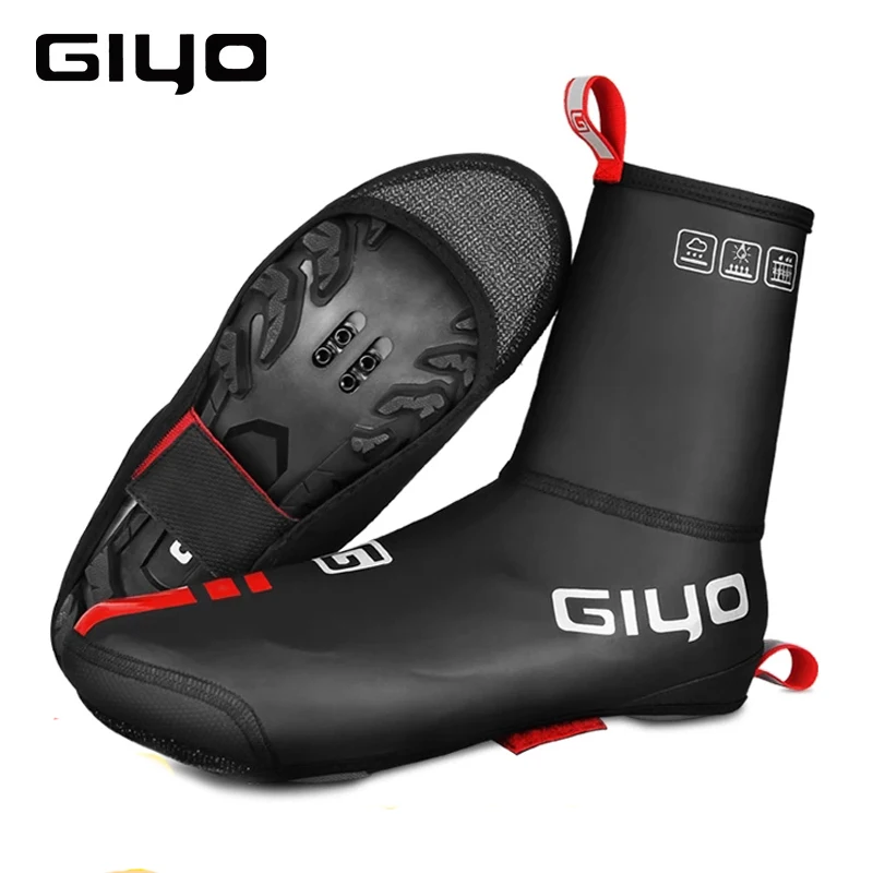 GIYOGUXT02BCyclingShoeCoversWaterproofRoadMountainBikeBicycleOvershoesBootiesfor