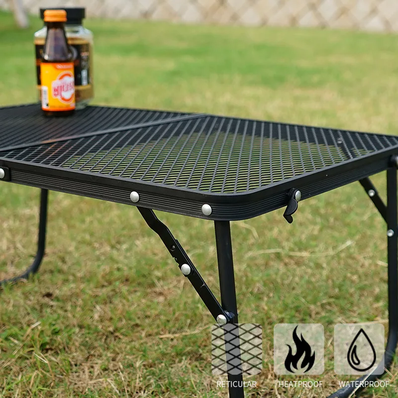 

Outdoor Folding Picnic Table Net Folding Camping Table Waterproof Self-driving BBQ Tables Ultralight Picnic Table Camping Gear