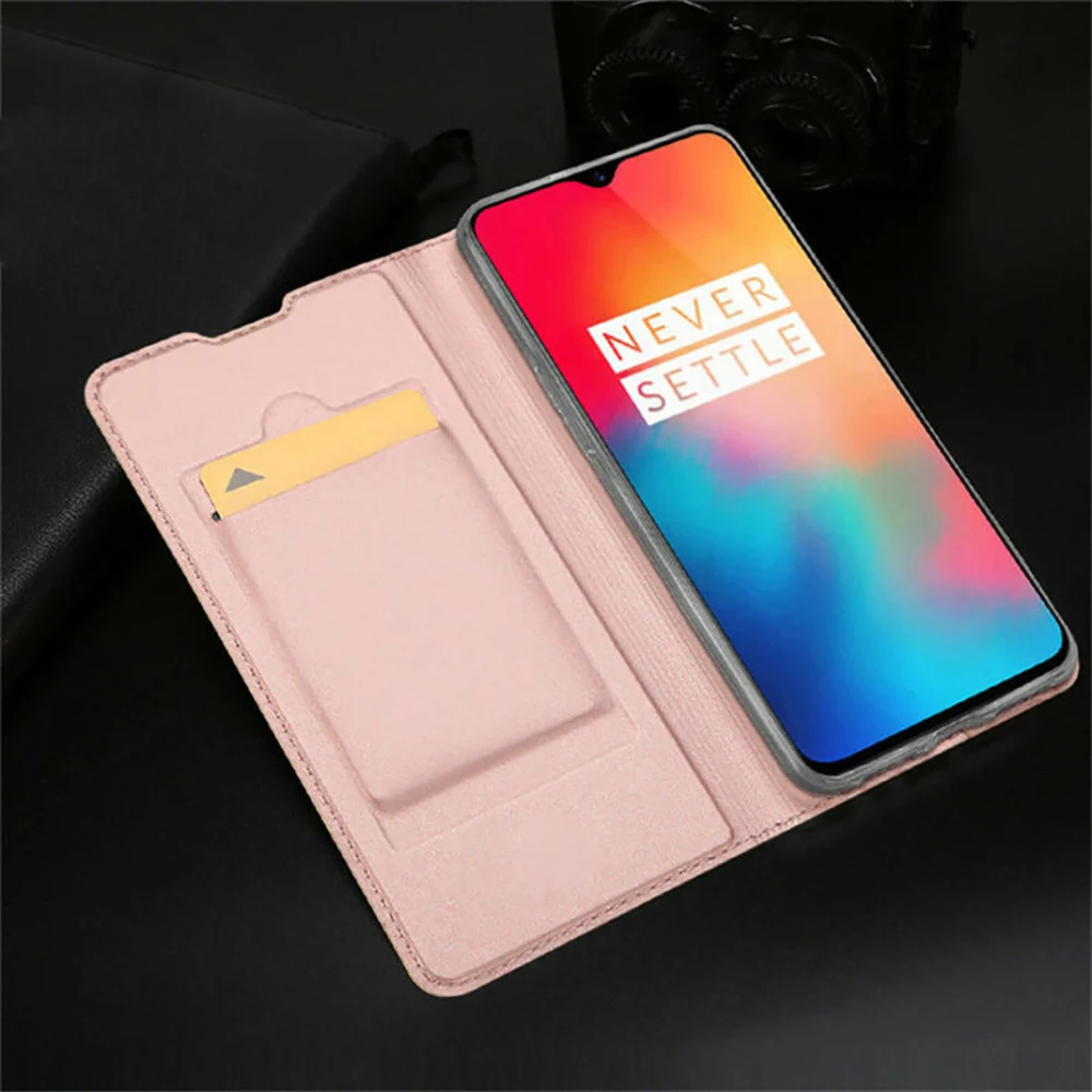 Кожаный флип-кошелек чехол для телефона для Oneplus 7 Pro 7T Pro крепкий магнитный держатель для карт чехол Etui Carcasa защитный чехол-подставка