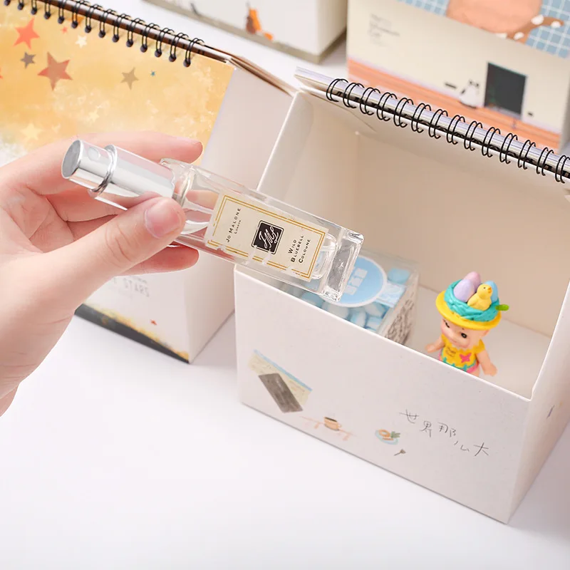

2020 Desk Calendar Multi-function Note 2020 Planner Scheduler Creative House Calendar Student Stationery Desktop Storage Box