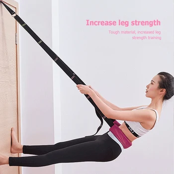 

Adjustable Flexibility Multi-functional Yoga Ballet Training Strap Increase Leg Strength Fitness Leg Band Stretcher Exercise