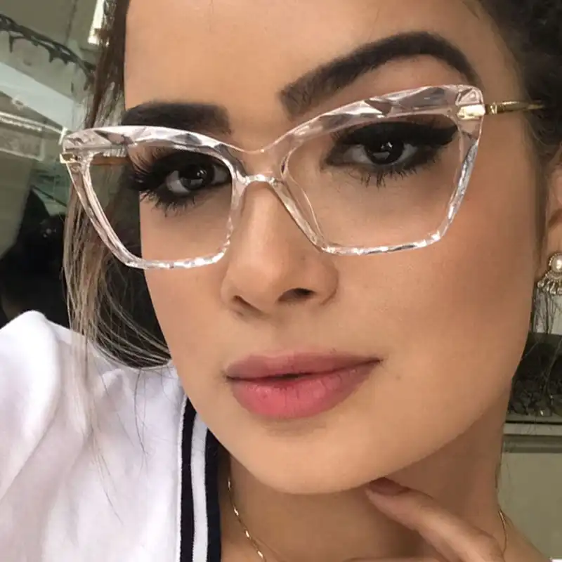 clear square glasses frames