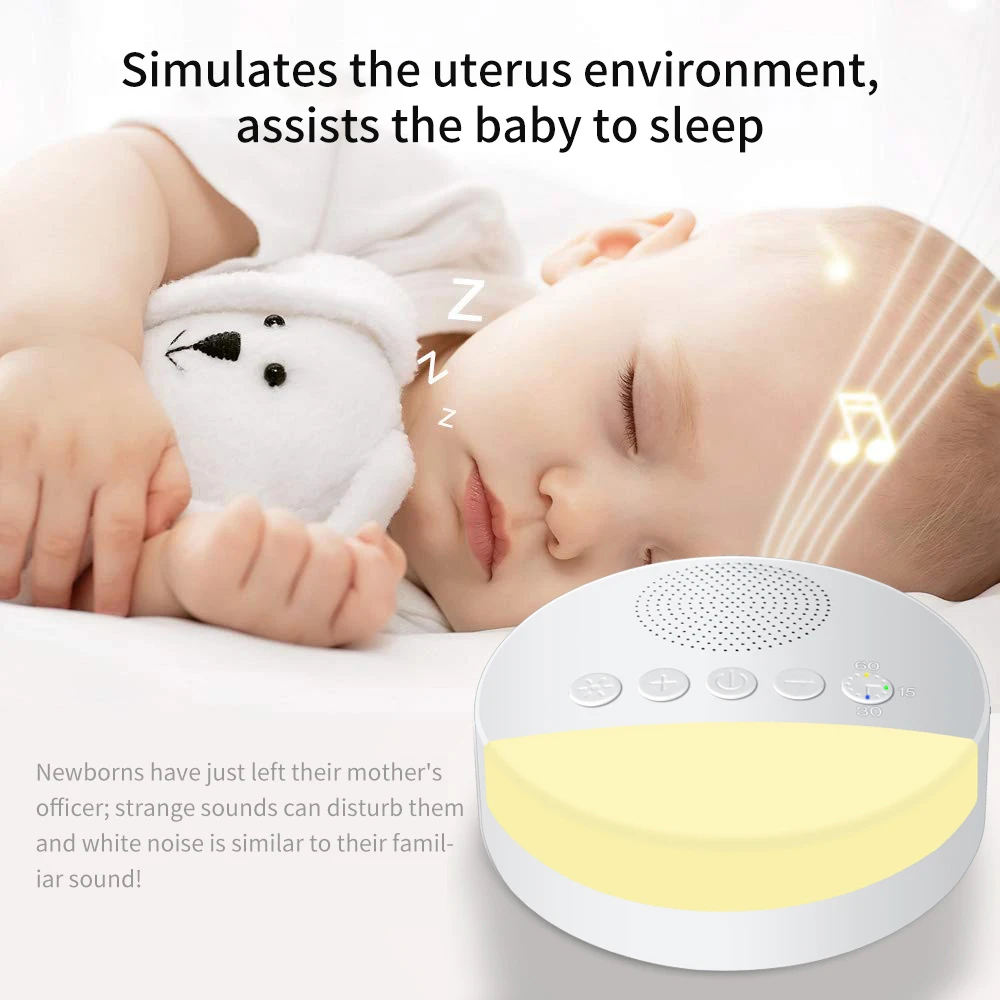 white noise baby lamp