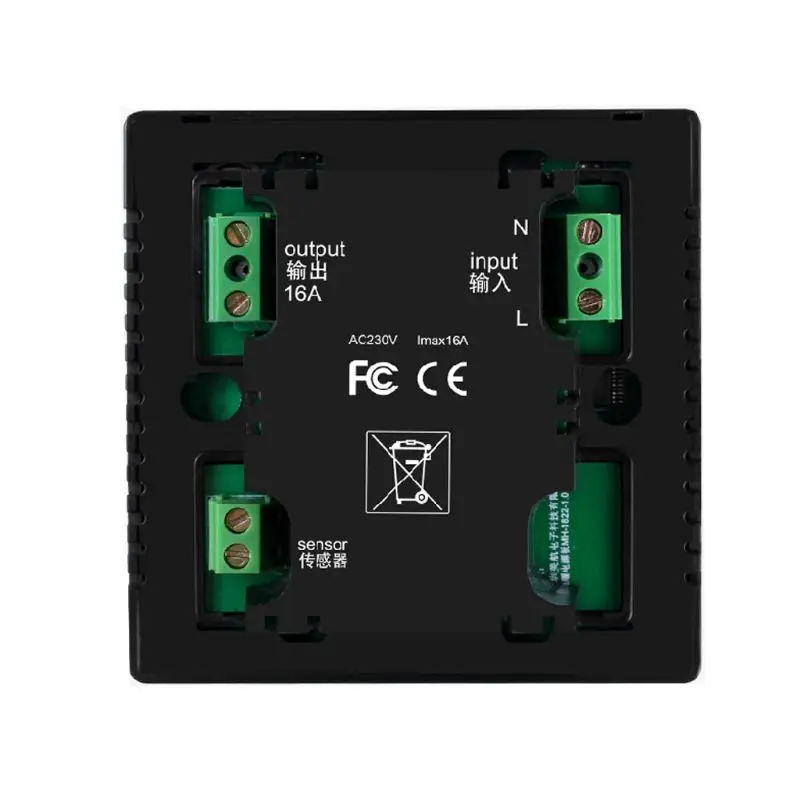 Koop Lcd Touchscreen Thermostaat Elektrische Vloerverwarming Systeem Water Verwarming Thermoregulator AC85 240V Temperatuur Controller