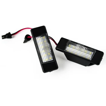

2PCS Car Trunk Number License Plate Light for Nissan Pathfinder R51 Versa Nismo Infiniti Q50