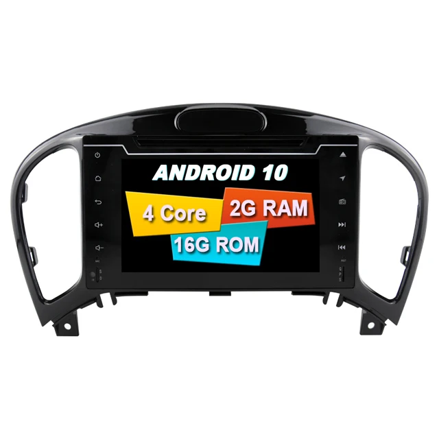 ANDROID 10 0 для NISSAN JUKE 2012 2017 Восьмиядерный 2 Din автомобильное стерео радио Gps DVD плеер