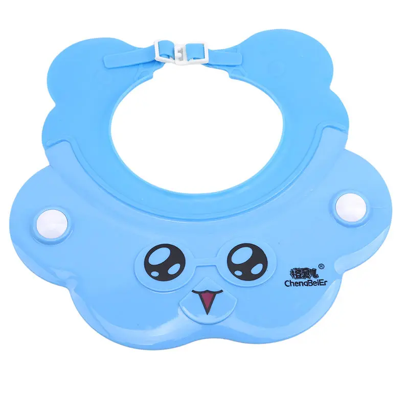 Chapéu de Banho Ajustável do Bebê do Banho do Bebê do Tampão do Champô do Silicone Proteção da Orelha Silicone Quente Sofry do 6 Touca p/ xampu