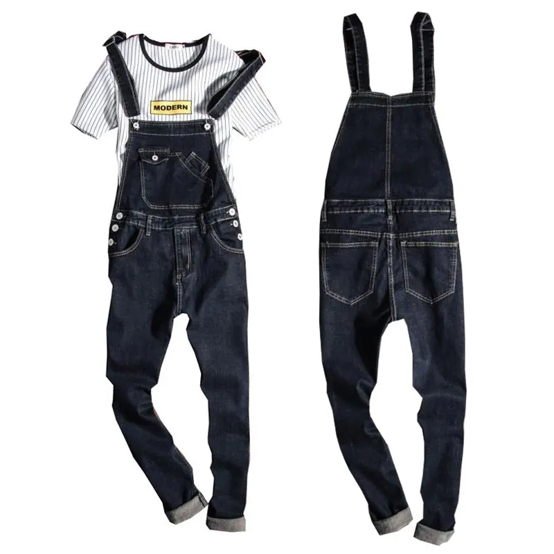 white wash overalls